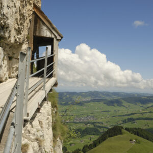 Appenzeller Land Schweiz Reisen Höhenweg am Äscher