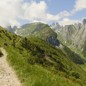 Appenzeller Land Schweiz Bergwanderweg Reisen