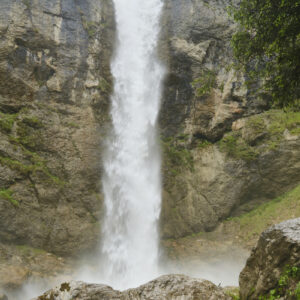 Appenzeller Land Schweiz Reisen tosender Wasserfall Lauenfall