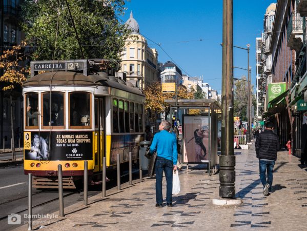 Lissabon und die Straßenbahn